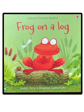 BUNDLE & SAVE 🐸Usborne Phonics Readers: Frog on a Log Softcover Book
